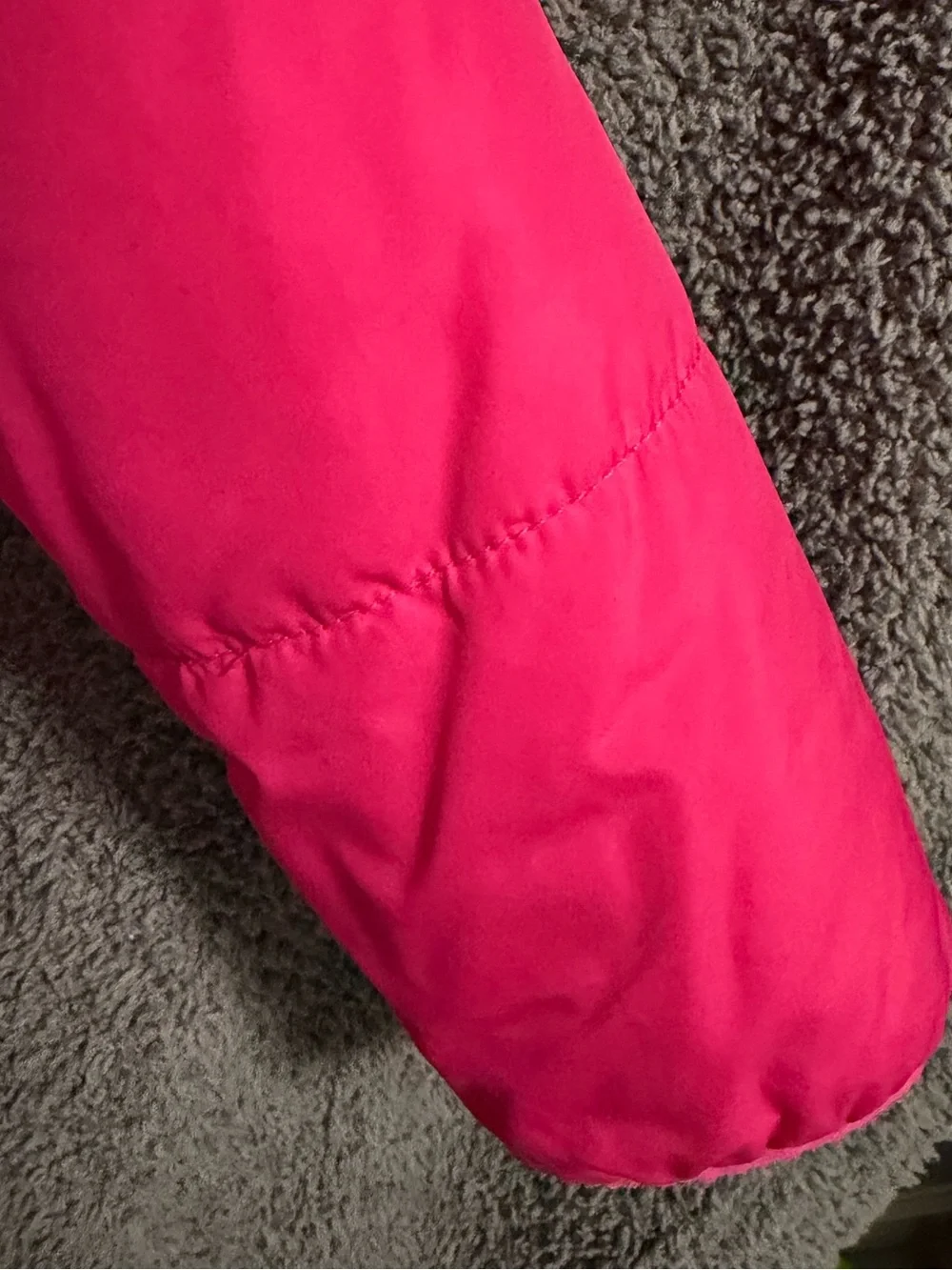 The North Face Girls' Pink Reversible Hooded Jacket